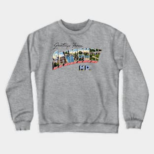 Greetings from Salisbury Maryland Crewneck Sweatshirt